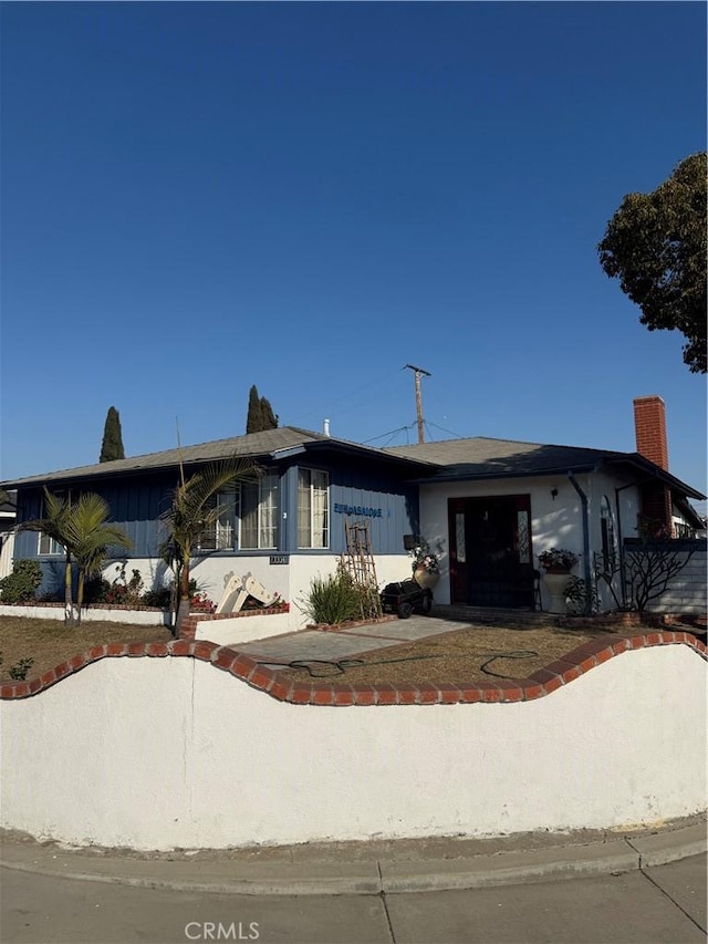 view of ranch-style house