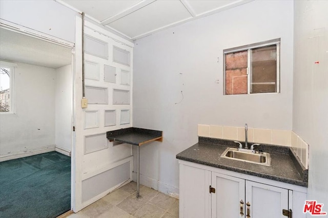 bathroom featuring sink