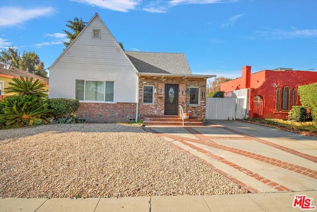 view of front of house