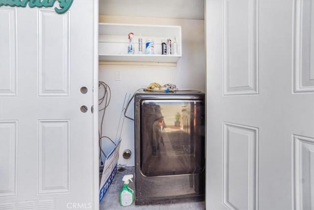 view of laundry area