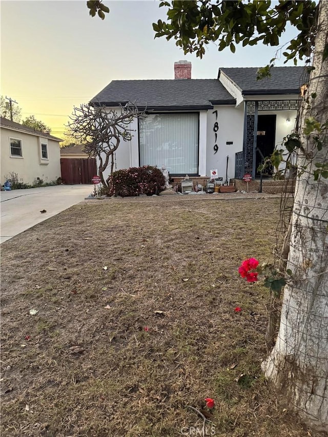 view of front of house