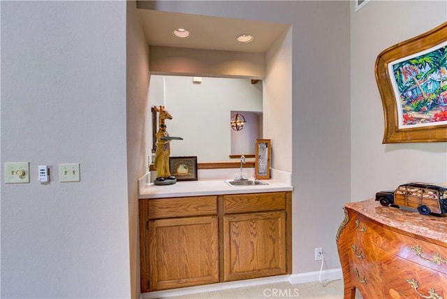 6279 Twinberry Cir Unit 7, Avila Beach, CA 93424 - bathroom featuring vanity and baseboards