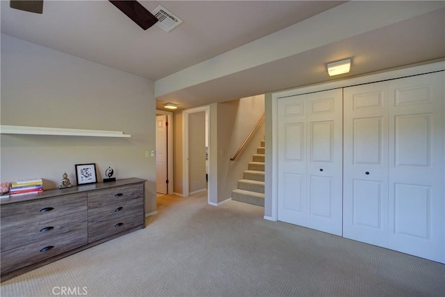 6279 Twinberry Cir Unit 7, Avila Beach, CA 93424 - unfurnished bedroom featuring light colored carpet and a closet
