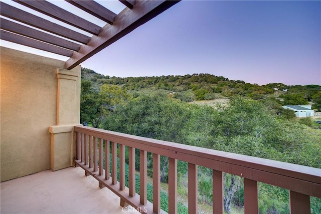 6279 Twinberry Cir Unit 7, Avila Beach, CA 93424 - balcony with a wooded view