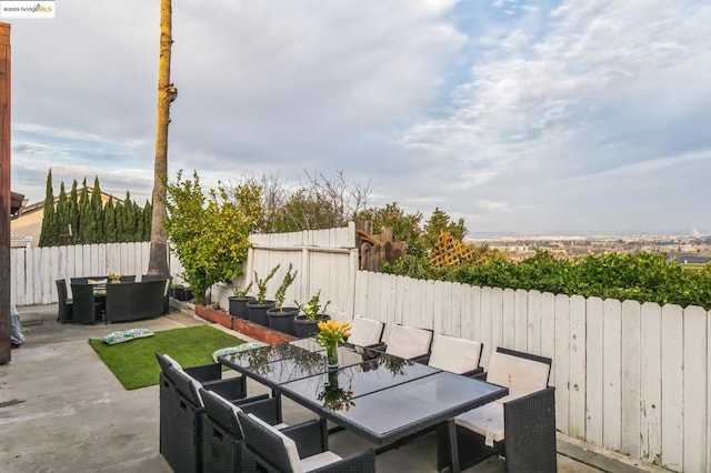 view of patio / terrace