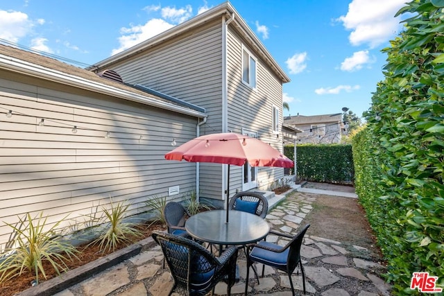 view of patio