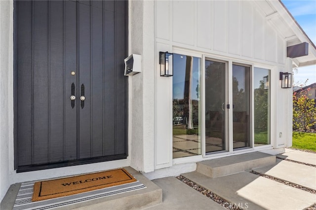 view of entrance to property