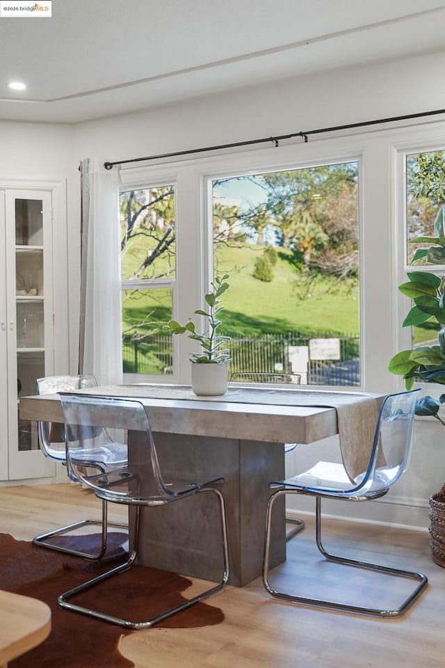 sunroom with a wealth of natural light