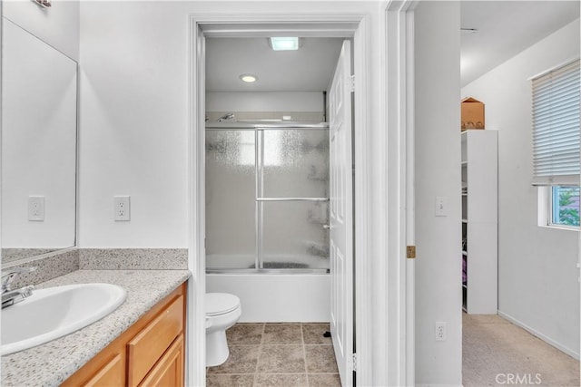 8856 Burnet Ave, North Hills, CA 91343 - full bath with vanity and enclosed tub / shower combo