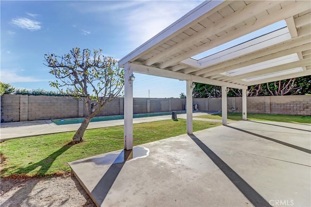 view of patio