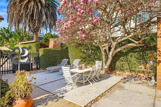 view of patio