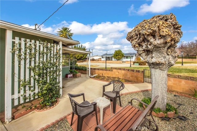 view of patio / terrace