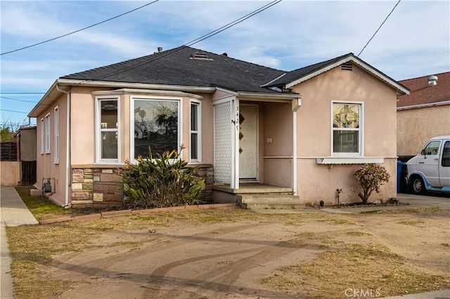 view of bungalow