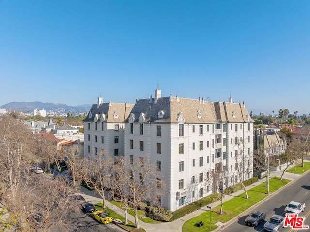 view of property with a mountain view