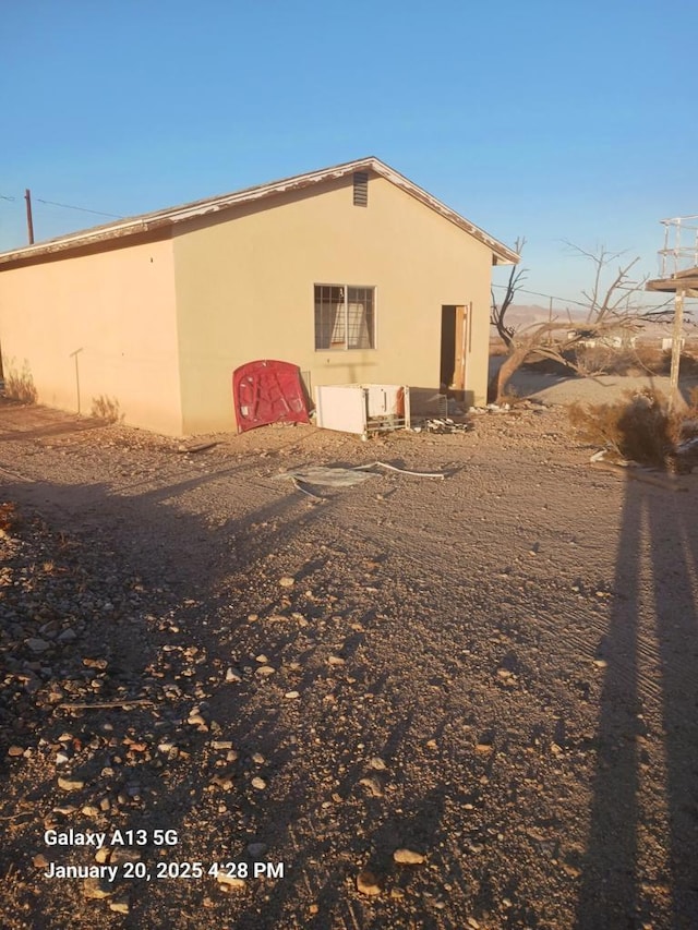 view of rear view of house