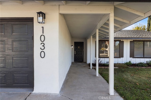 view of property entrance