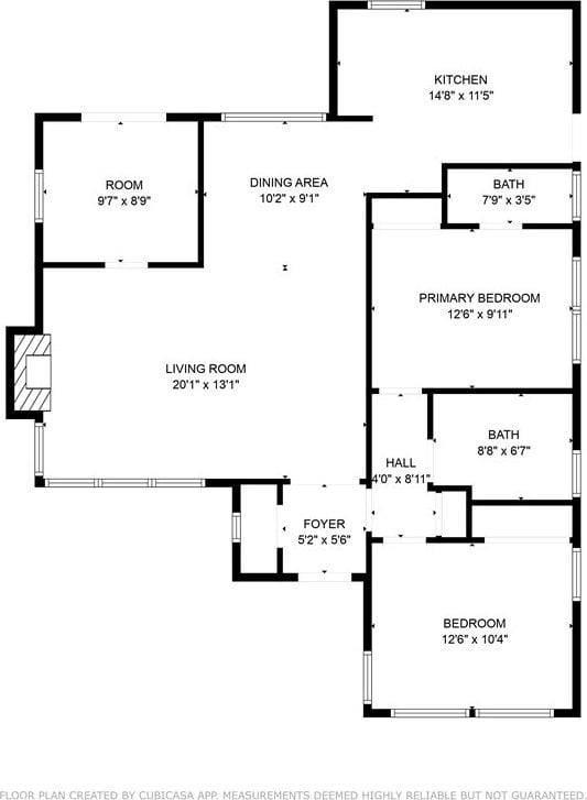 74357437 Balcom Ave, Reseda, CA 91335 - floor plan / room layout