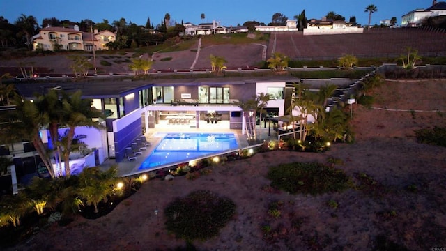 pool featuring a patio