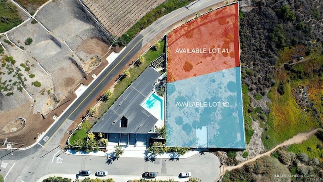 1095 Hoover St, Carlsbad, CA 92008 - bird's eye view of a pool