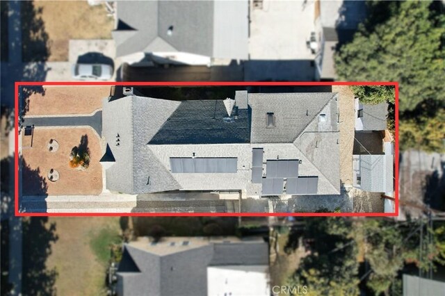 4816 7th Ave, Los Angeles, CA 90043 - aerial view of property's location with property parcel outlined