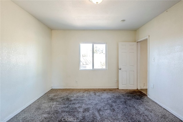 empty room with carpet floors