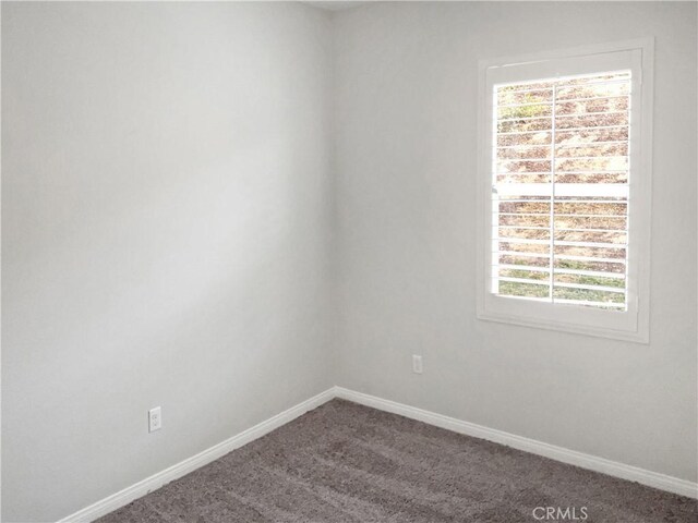 unfurnished room featuring carpet floors