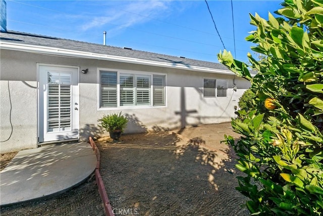 view of rear view of property