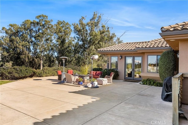 325 Red Oak Way, Arroyo Grande, CA 93420 - view of patio / terrace featuring french doors