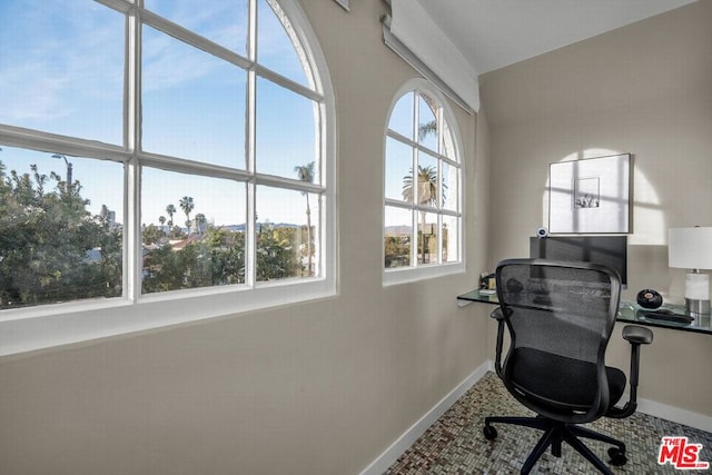 office with a wealth of natural light