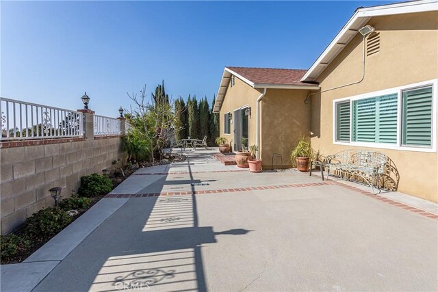 view of patio / terrace