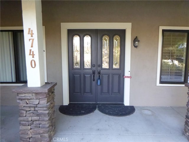 view of property entrance