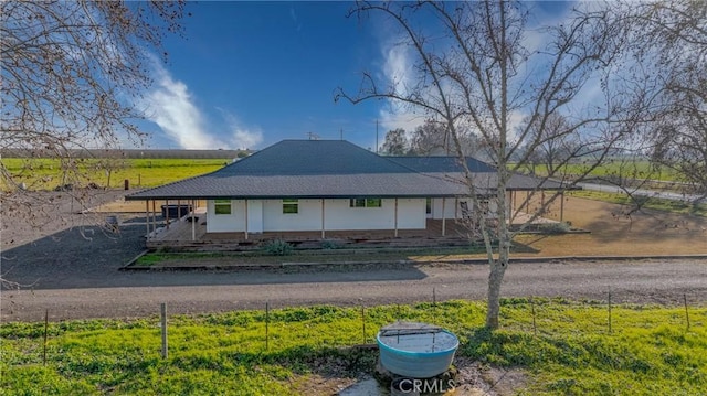 view of rear view of house