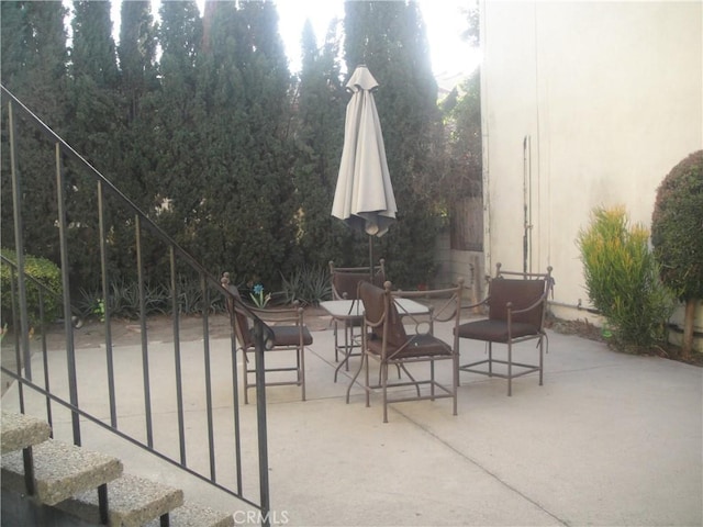 view of patio