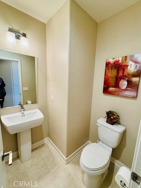 bathroom with toilet