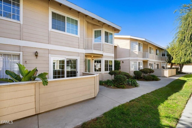 view of rear view of property