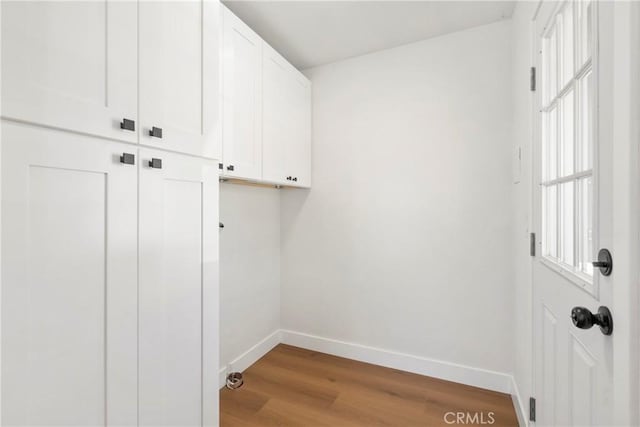 washroom featuring light hardwood / wood-style flooring