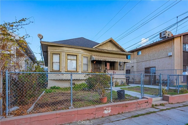 view of bungalow-style home