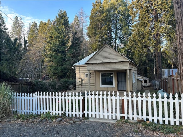 view of front of house