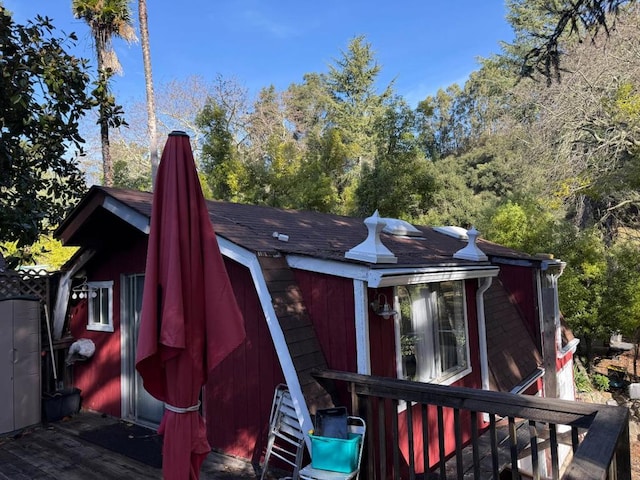 view of rear view of house