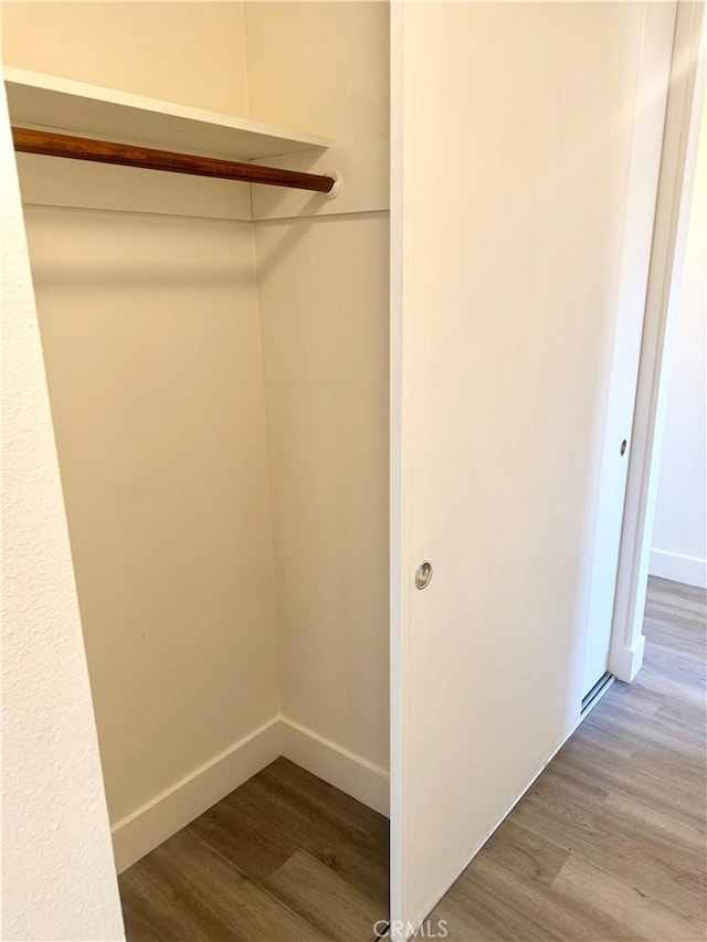 view of closet