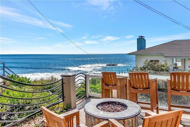 150 Cress St, Laguna Beach, CA 92651 - exterior space featuring a fire pit