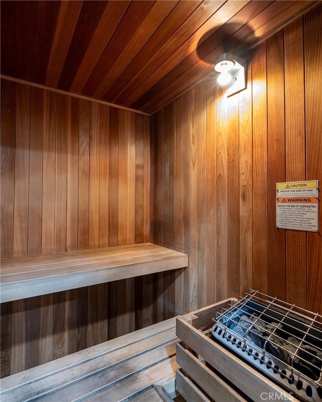 8300 Manitoba St Unit 222, Playa Del Rey, CA 90293 - sauna with wooden ceiling and wooden walls