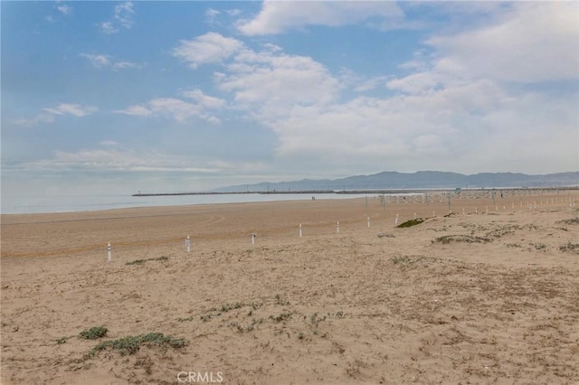 property view of mountains with a water view