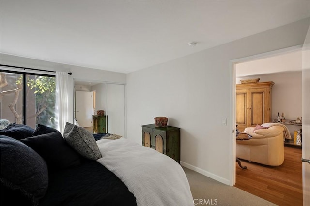 8300 Manitoba St Unit 222, Playa Del Rey, CA 90293 - bedroom with baseboards and a closet