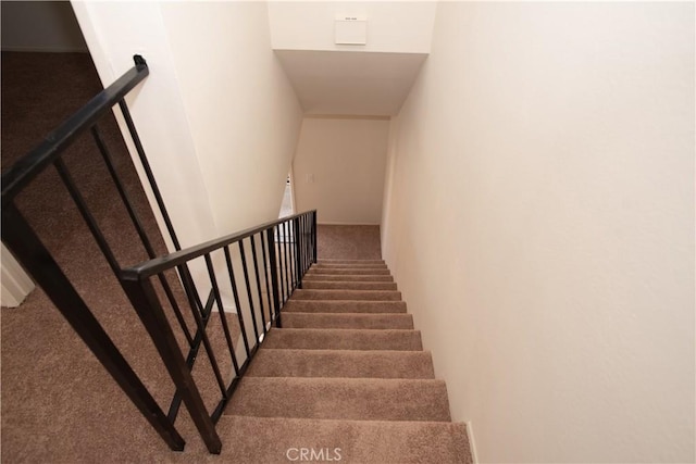 stairs with carpet