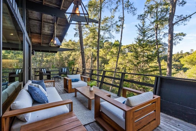 sunroom / solarium featuring a wealth of natural light