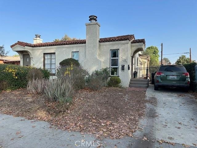 view of mediterranean / spanish home