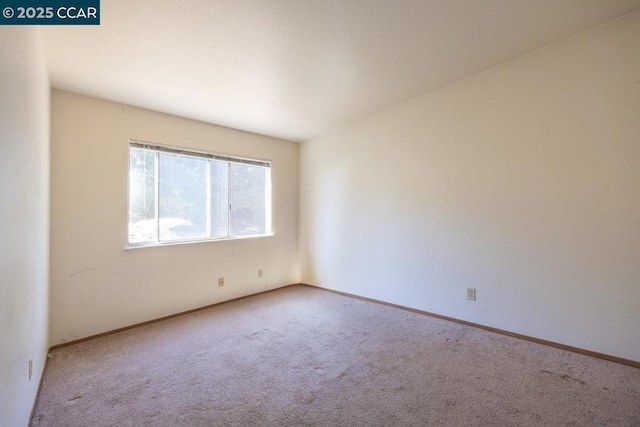 unfurnished room featuring carpet floors