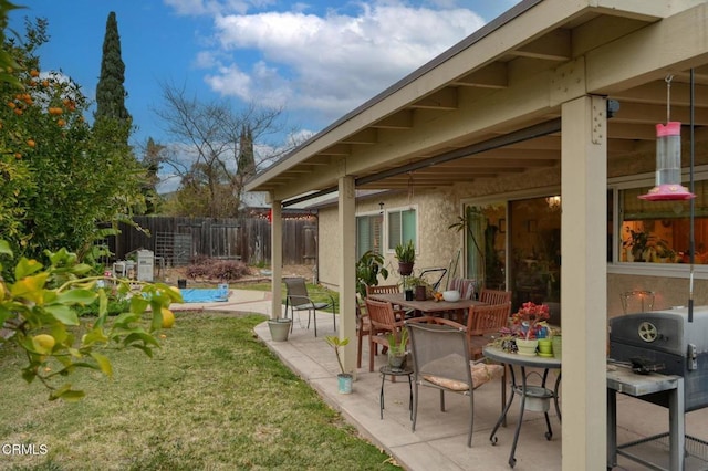 view of patio