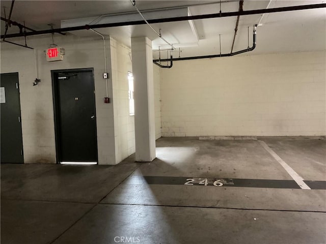 7405 Charmant Dr Unit 2320, San Diego, CA 92122 - view of parking garage
